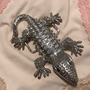 Alligator bling belt buckle🐊